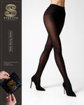 Stretto Luxury Legwear Black